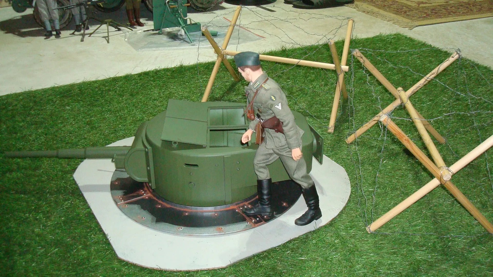 1/6 Soviet T-26 Bunker Turret 3dspro