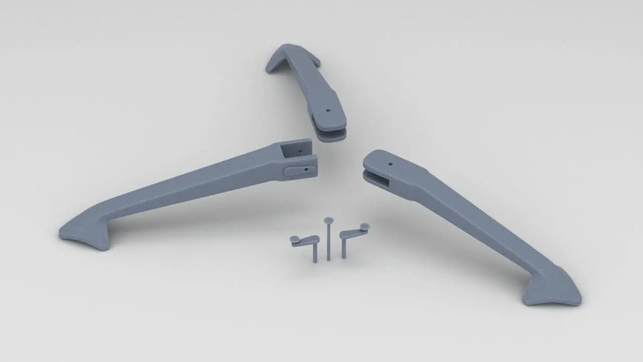 1/6 Swedish Bofors 20 mm M-40 Pedestal Set 3dspro