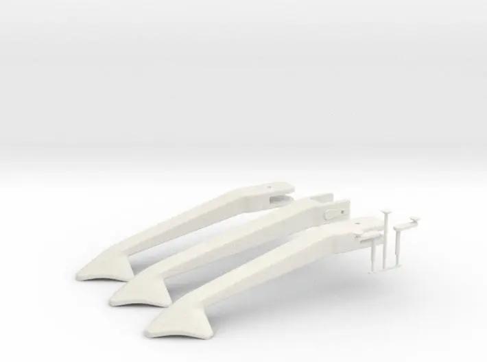 1/6 Swedish Bofors 20 mm M-40 Pedestal Set - distefan 3d print