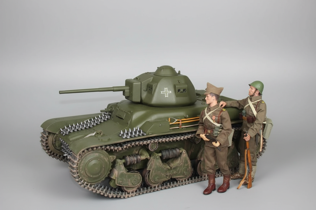 1/6 Vanatorul de Care Turret (SLS or Resin) - Distefan 3D Print | Rare