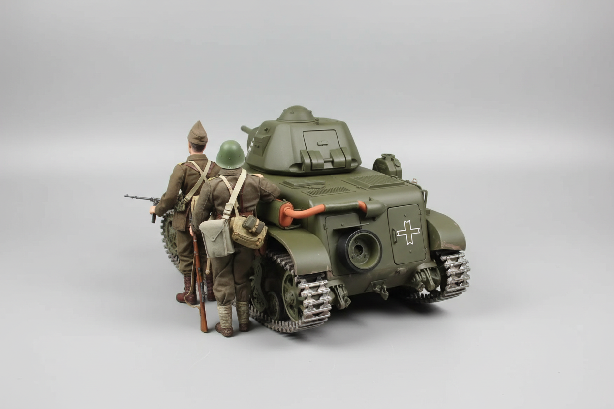 1/6 Vanatorul de Care Turret (SLS or Resin) - Distefan 3D Print | Rare