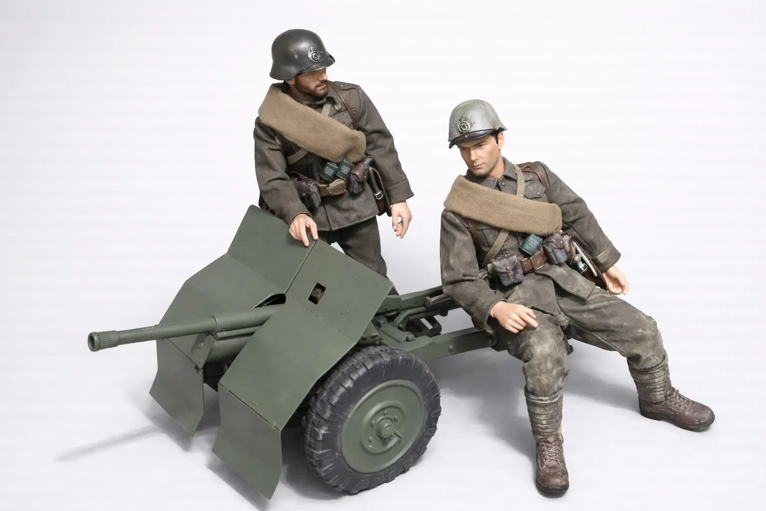 1/6 Bofors 37 mm Anti-Tank Gun Kit 3dspro