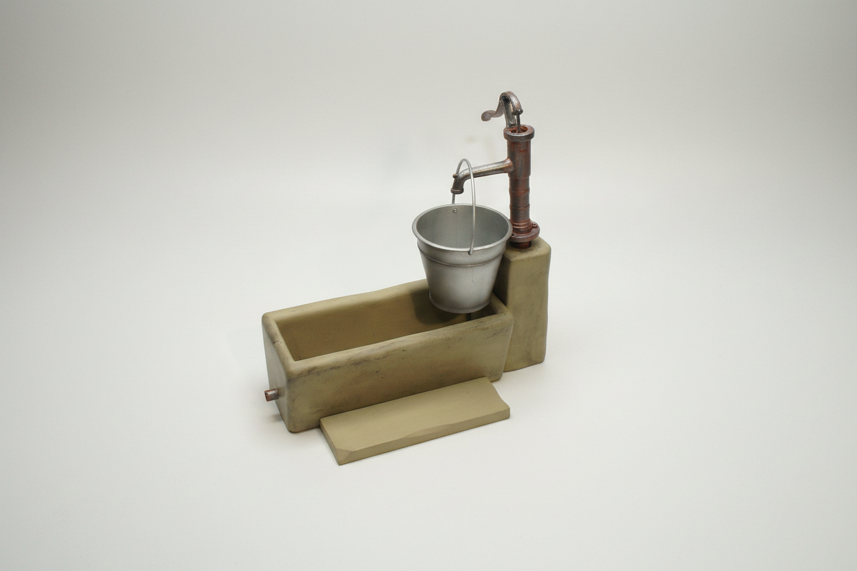 1/6 Czechoslovak Hand Water Pump Set distefan 3d print