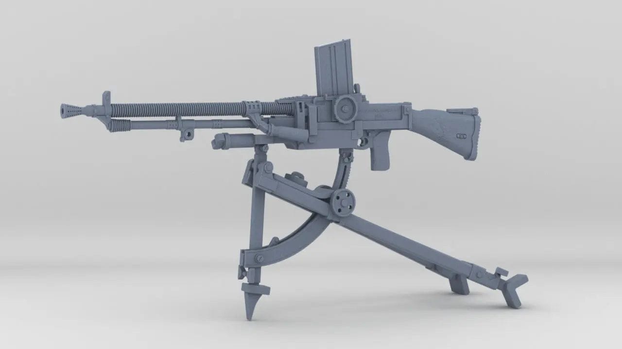 1/6 Czechoslovak ZB vz.30 Light MG Set - distefan 3d print