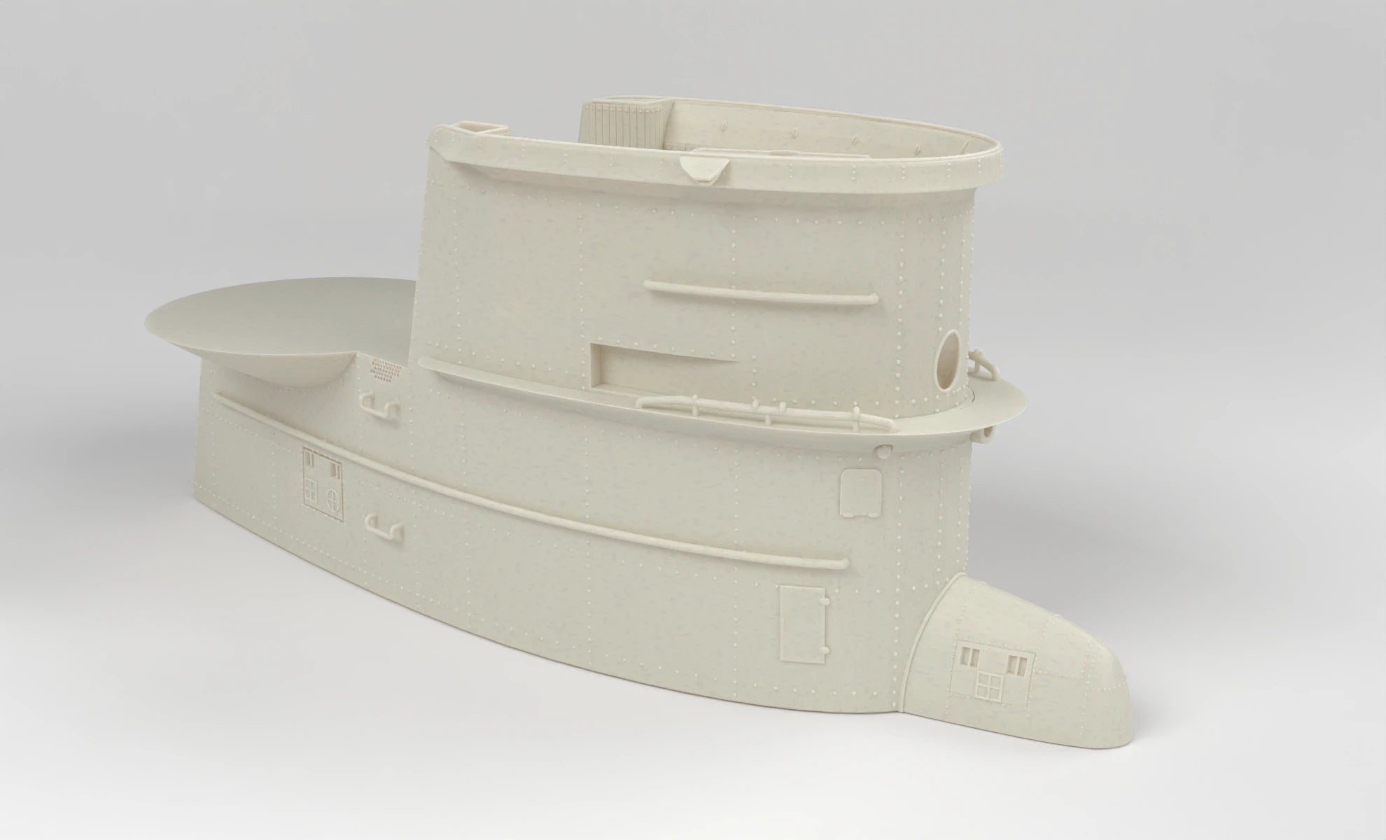 1/6 DKM U-Boot VII/C Conning Tower 3dspro
