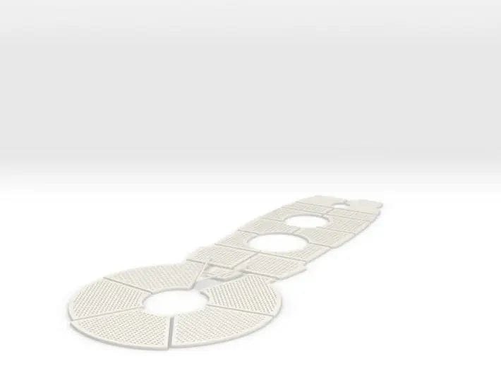 1/6 DKM Uboot VIIC conning tower deck panel - distefan 3d print
