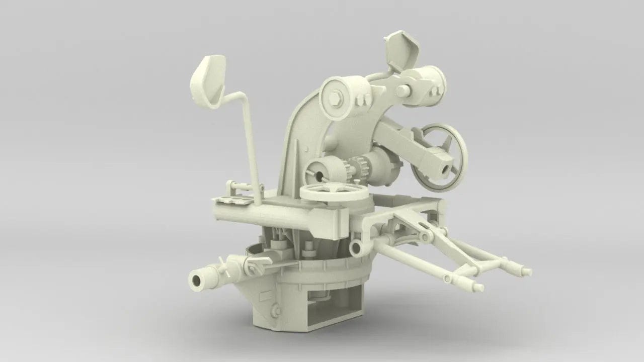 1/6 German 20mm Oerlikon Flak-28 Mount - distefan 3d print