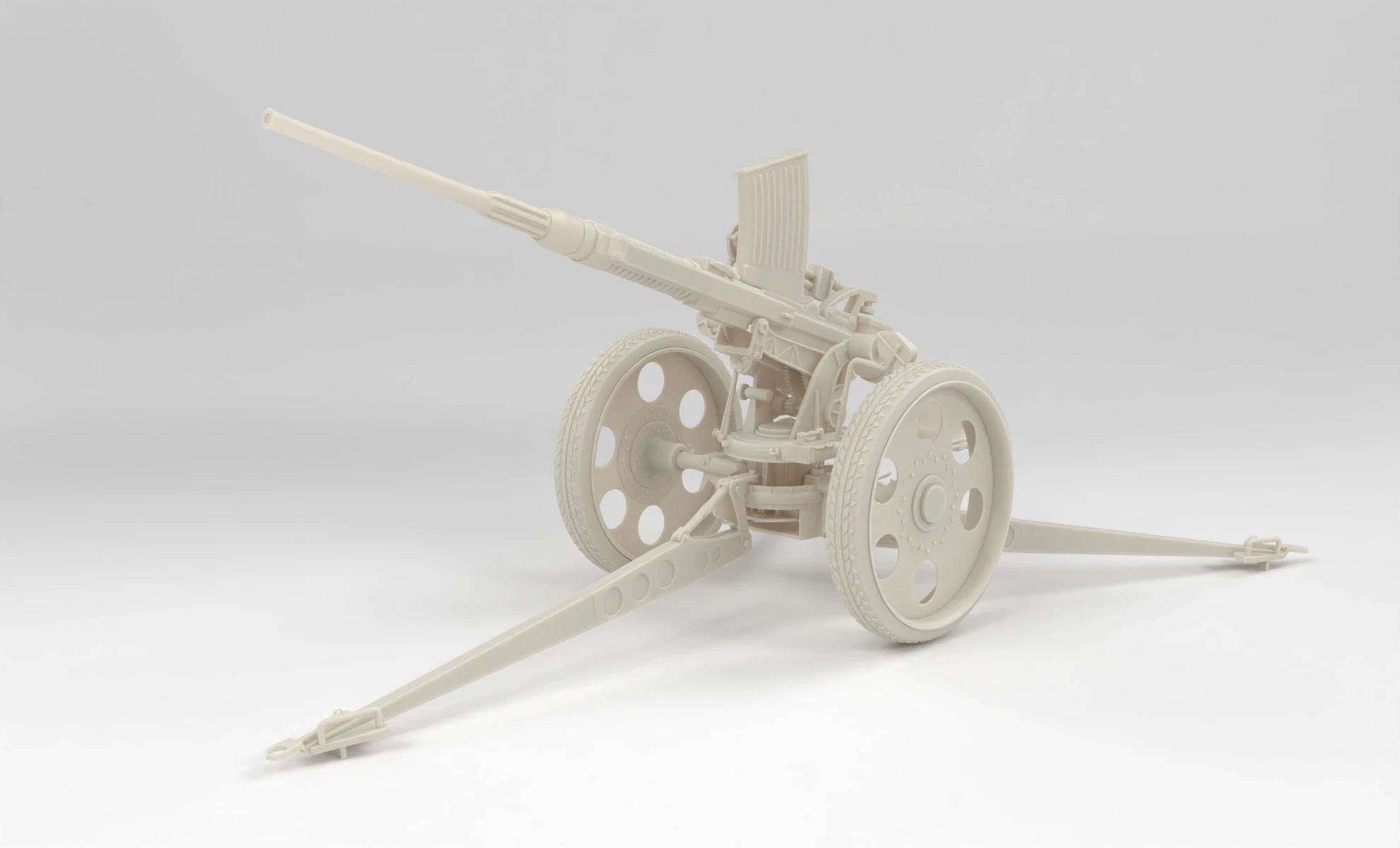 1/6 German 20mm Oerlikon Flak-28 Mount Kit 3dspro