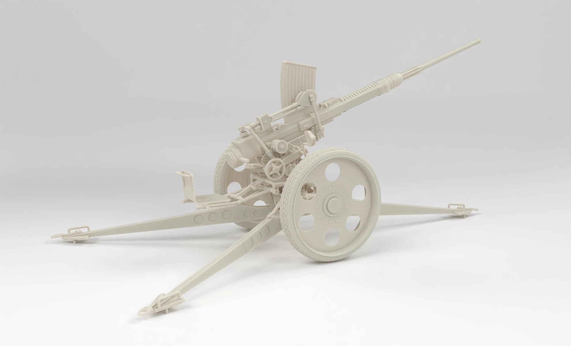 1/6 German 20mm Oerlikon Flak-28 Mount Kit 3dspro