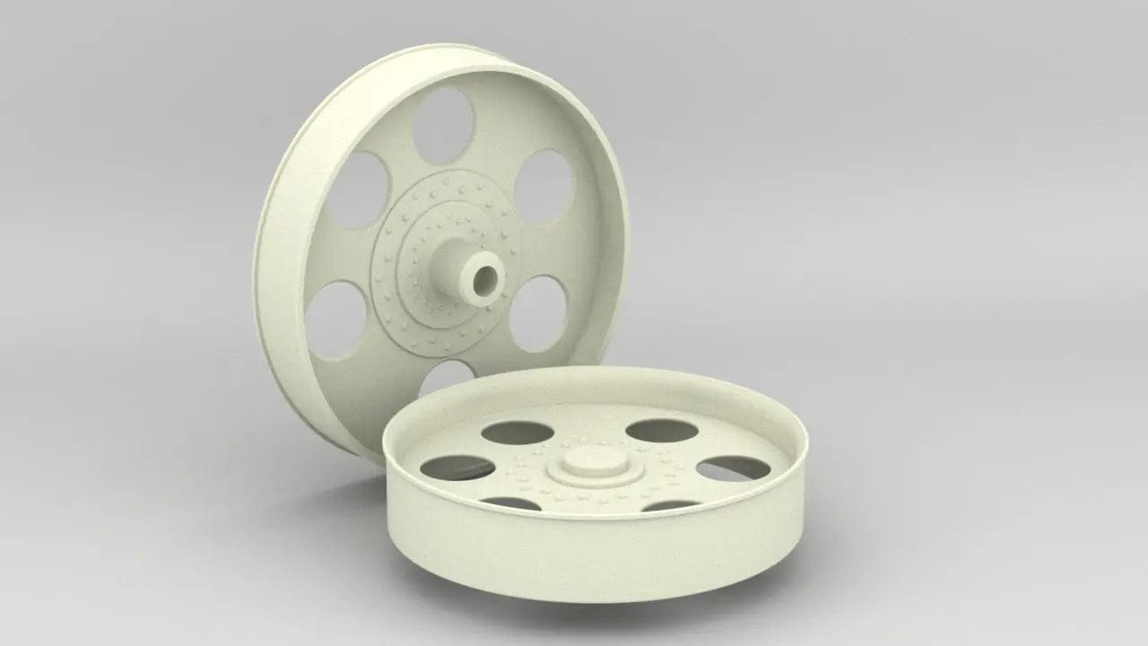 1/6 German 20mm Oerlikon Flak-28 Rims Set (2pcs) - distefan 3d print