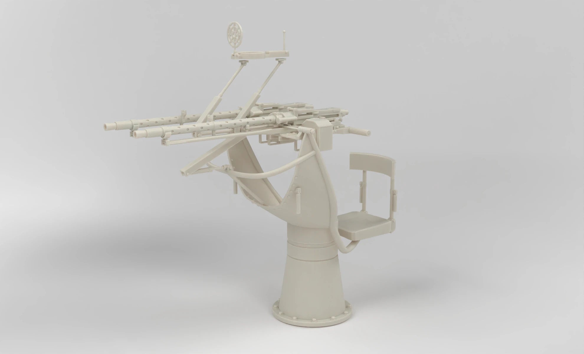 1/6 German MG34 Zwillingsockel36 Set 3dspro