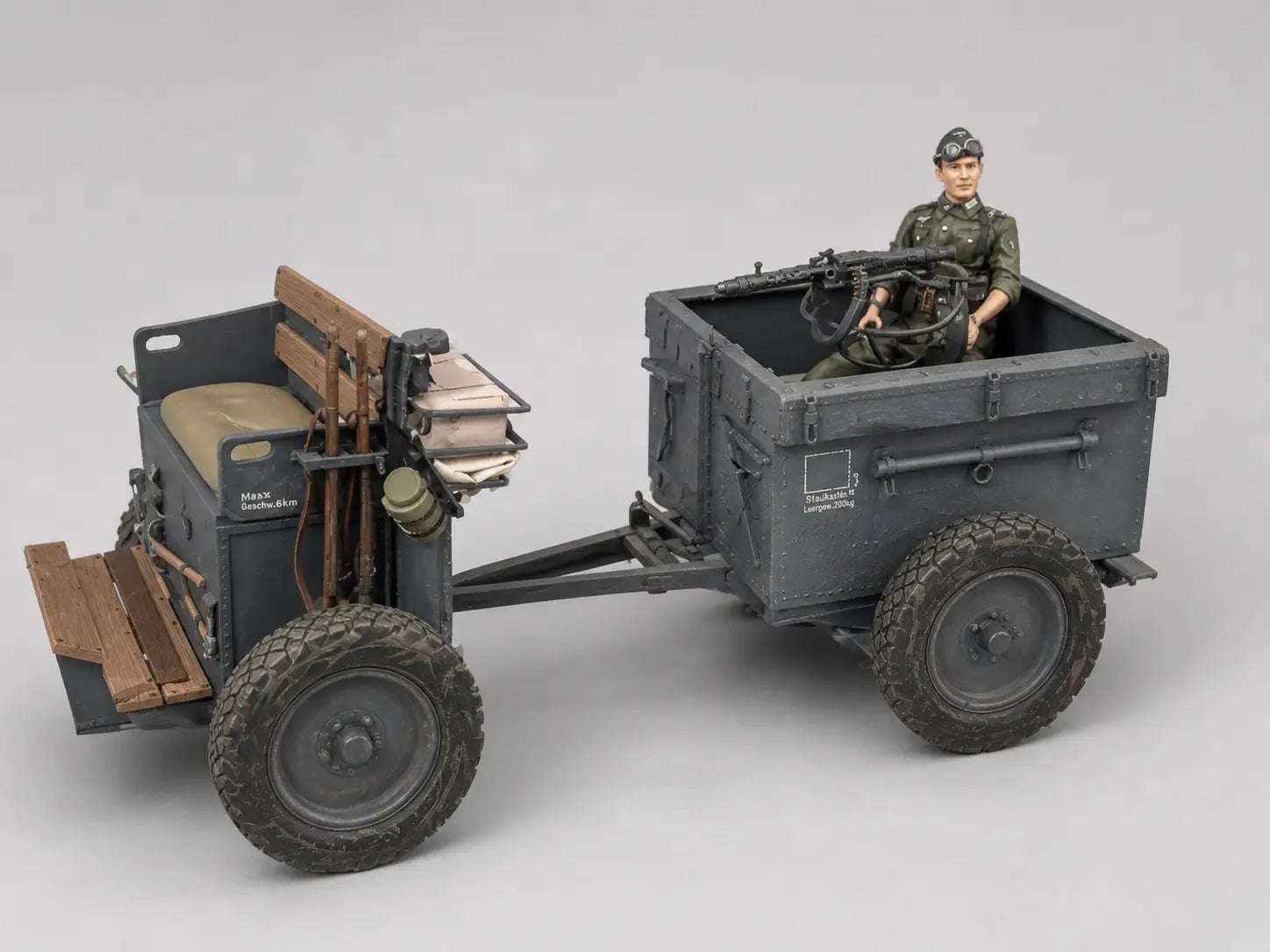 1/6 German MG34 Zwillingsockel36 Set 3dspro