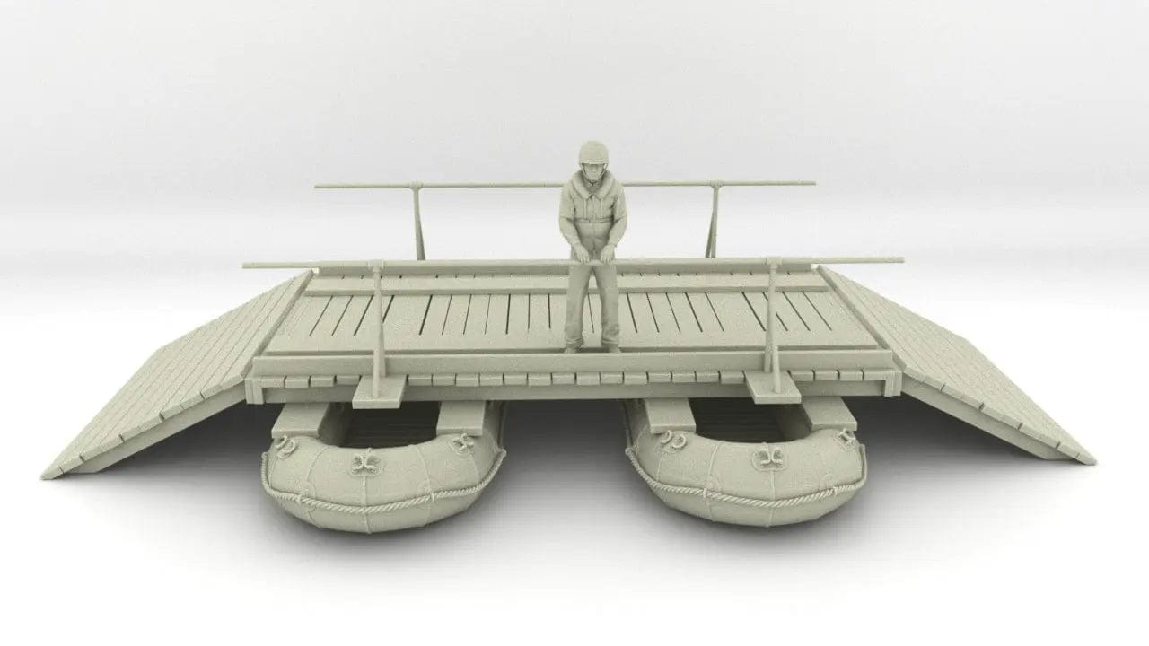 1/6 Germany WWII Grosse Flossacke 34 Assault Boat Set - distefan 3d print)