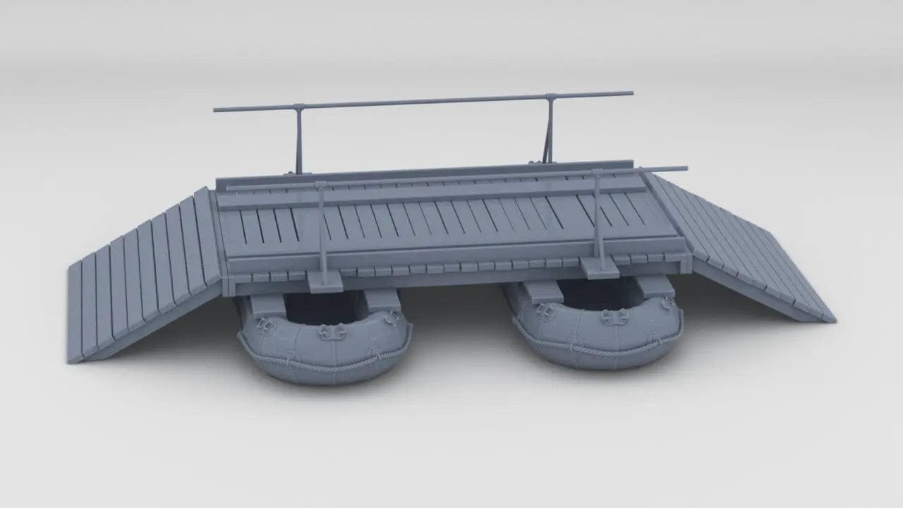 1/6 Germany WWII Grosse Flossacke 34 Assault Boat Set - distefan 3d print