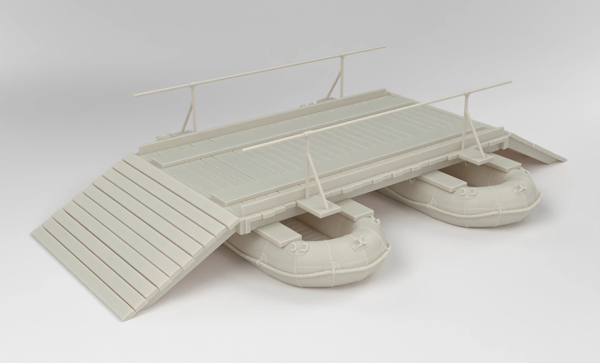 1/6 Germany WWII Grosse Flossacke 34 Assault Boat Set OITECH