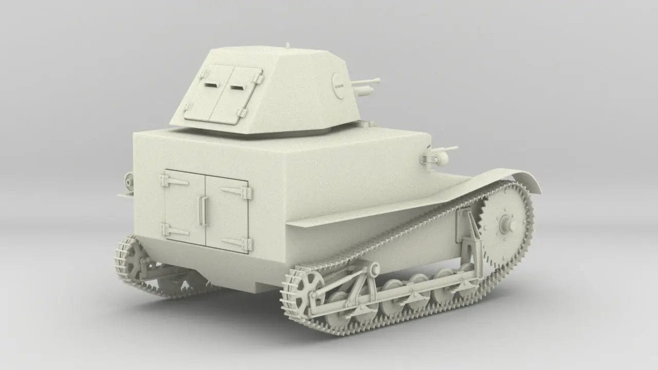 1/6 Hungarian Interwar Tankette Set - distefan 3d print