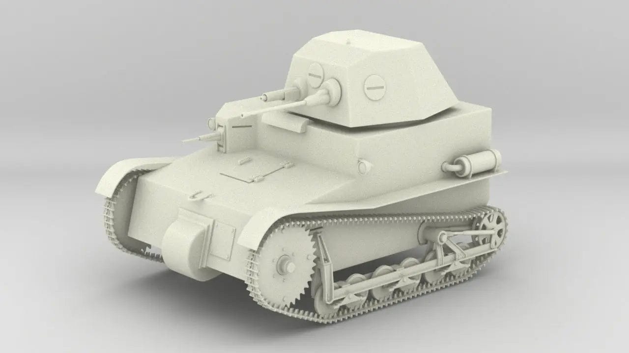 1/6 Hungarian Interwar Tankette Set - distefan 3d print