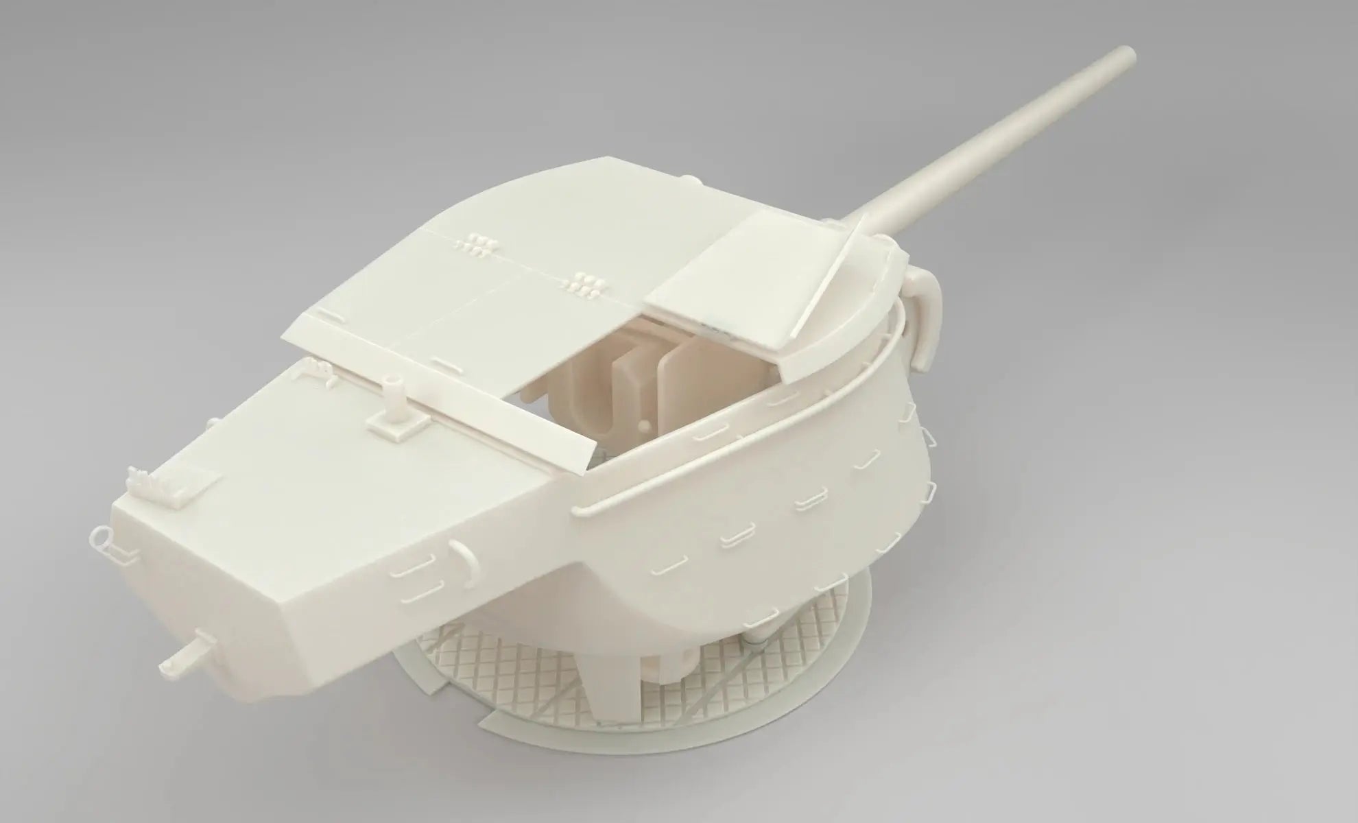 1/6 M36 Jackson American Tank Turret Set- distefan 3d print