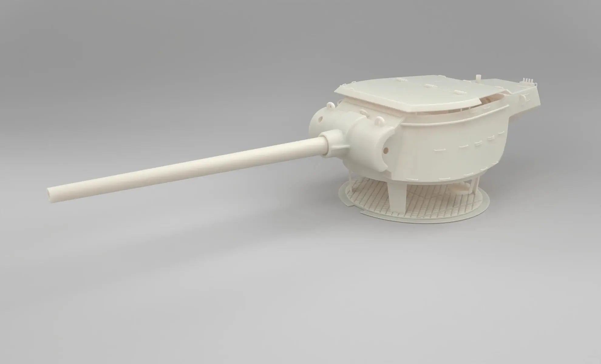 1/6 M36 Jackson American Tank Turret Set- distefan 3d print