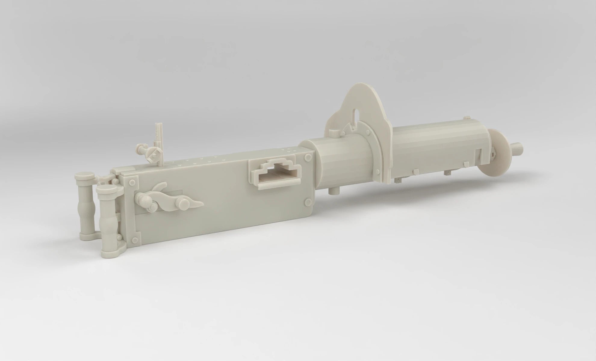 1/6 MG 08 Machine Gun Mount 3dspro