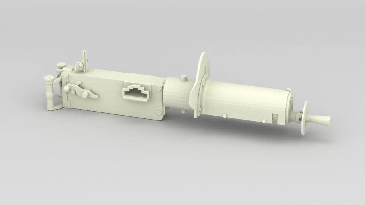 1/6 MG 08 Machine Gun Barrel - distefan 3d print