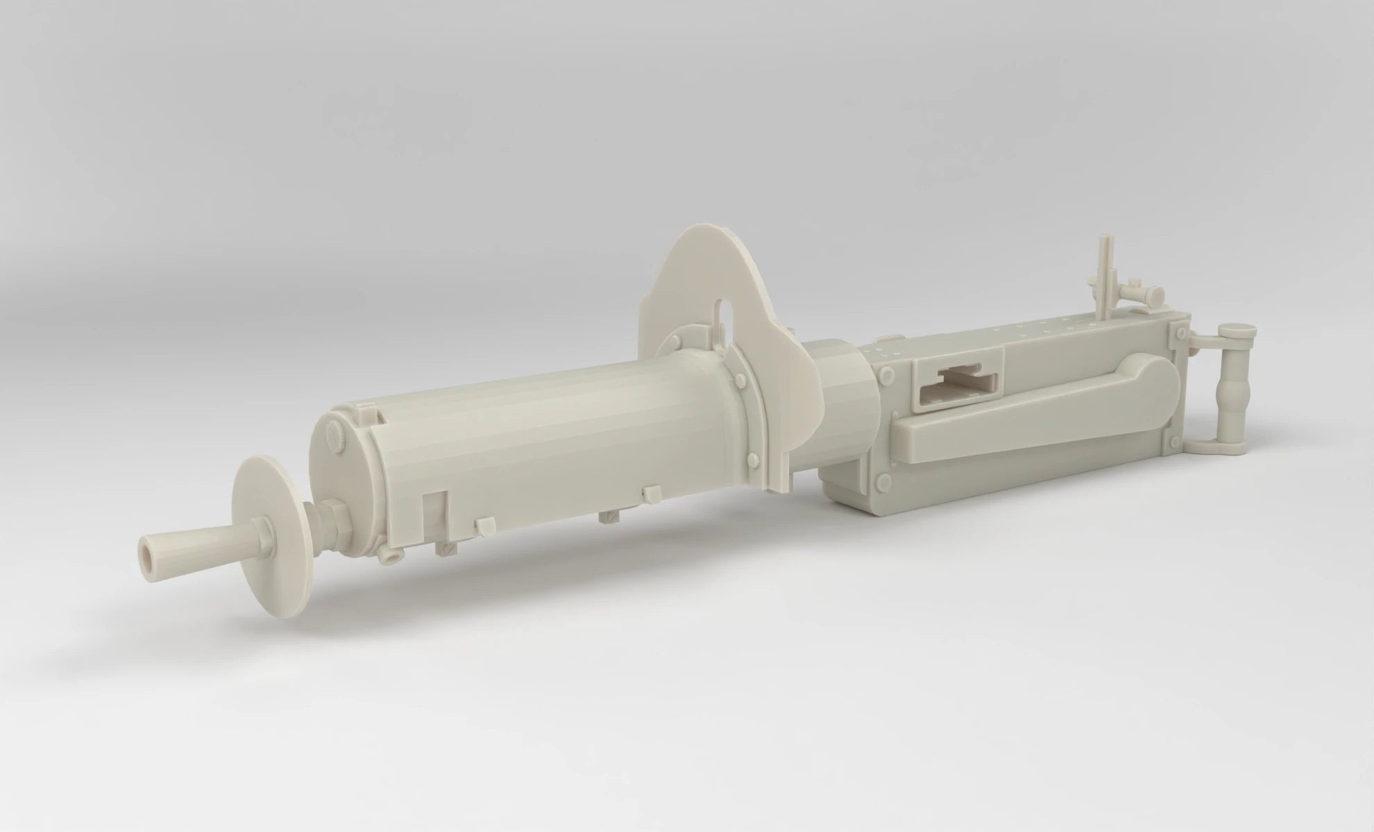 1/6 MG 08 Machine Gun Mount 3dspro