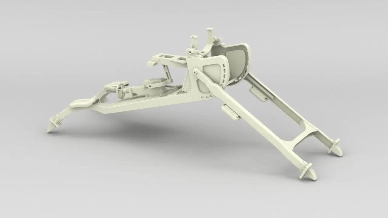 1/6 MG 08 Machine Gun Mount - distefan 3d print