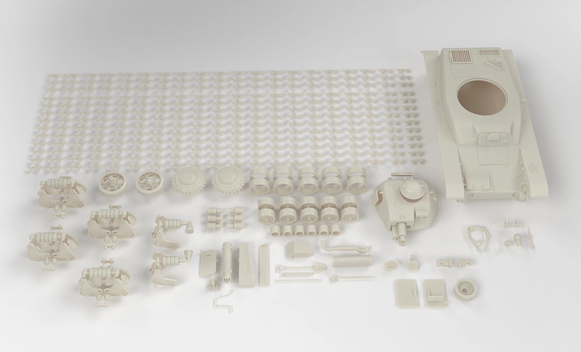 1/6 Renault R-35 Light Tank Set 3dspro