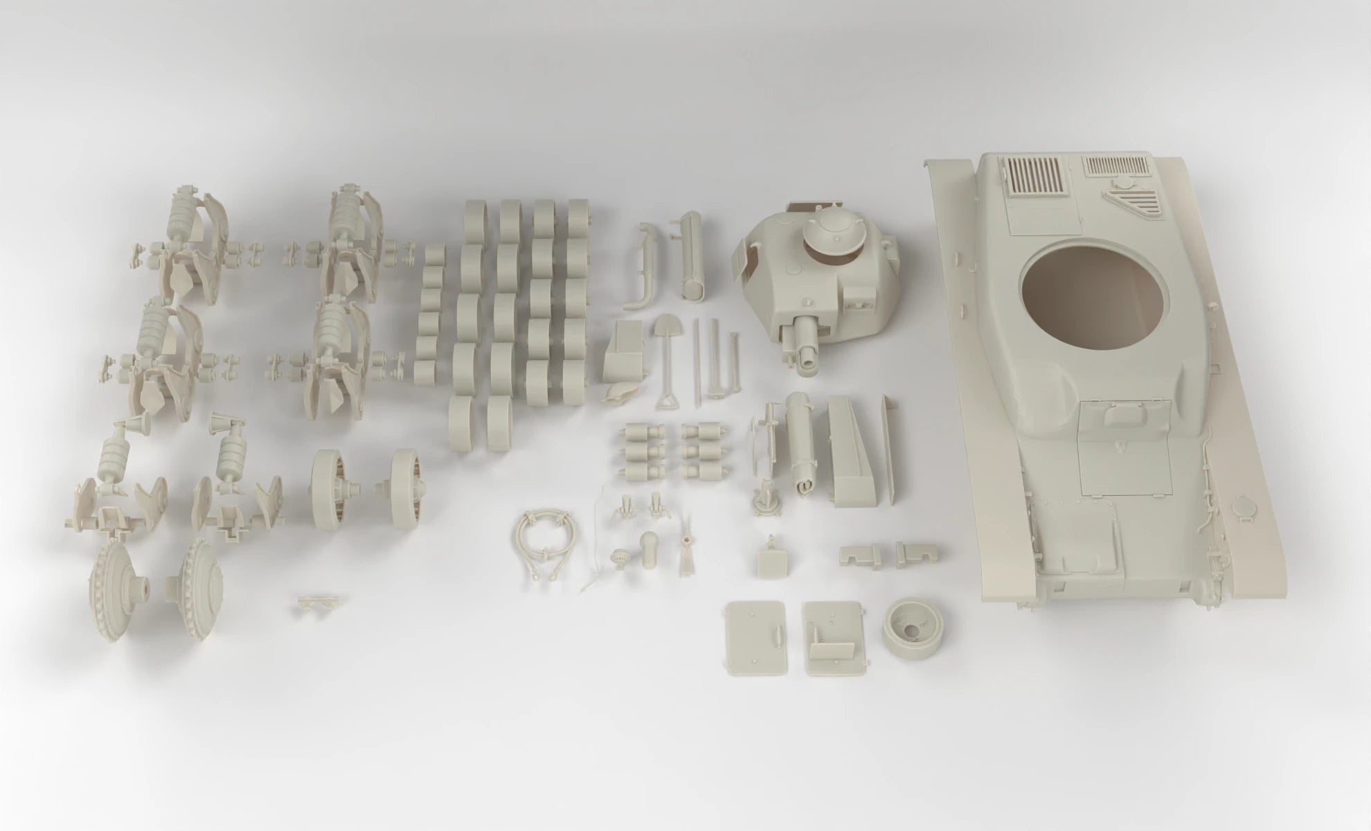 1/6 Renault R-35 Light Tank Set 3dspro