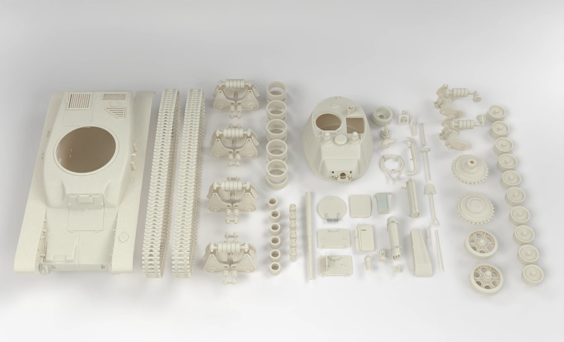 1/6 Renault R-35 with T-26 turret Set 3dspro