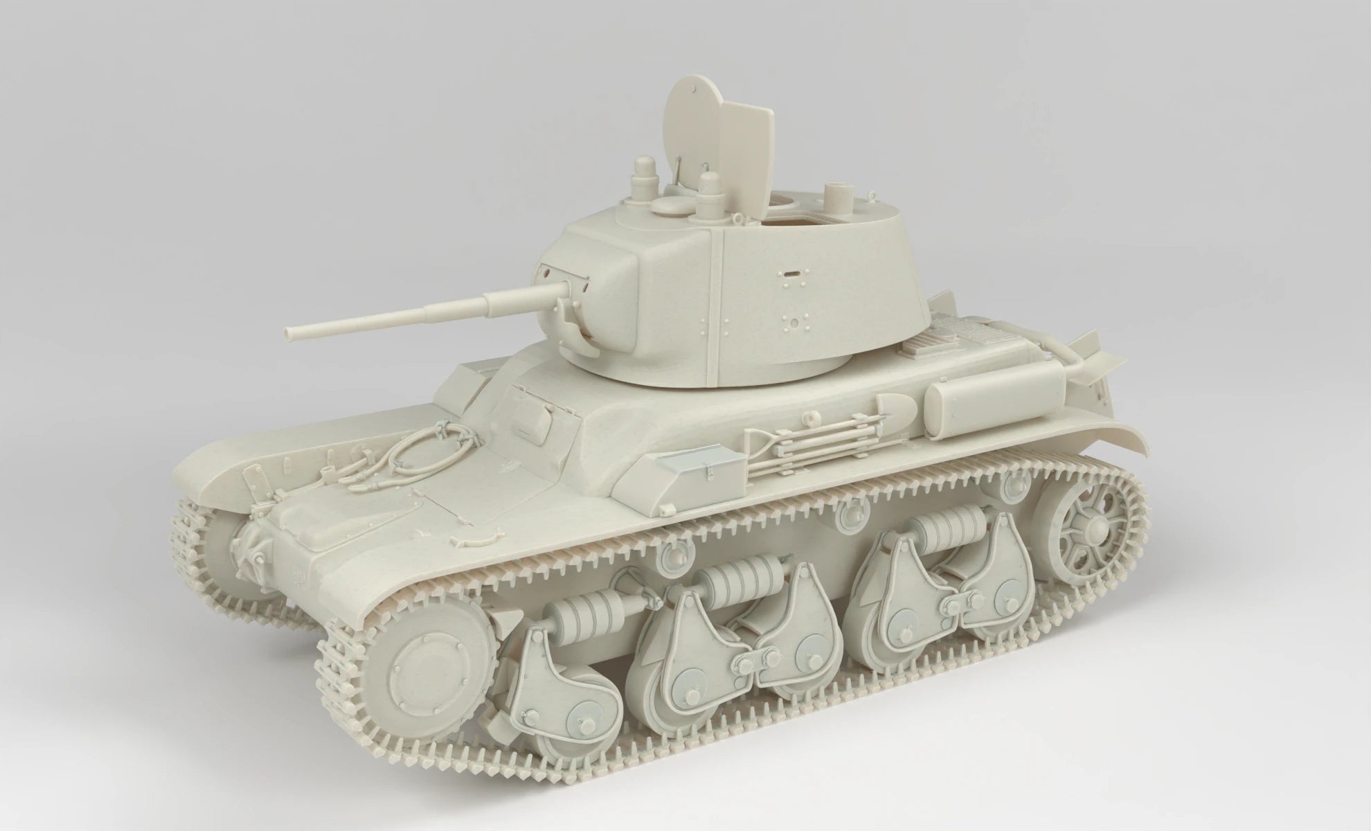 1/6 Renault R-35 with T-26 turret Set 3dspro