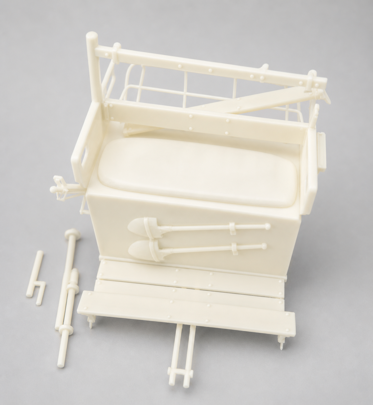 1/6 Russian ZPU M4 & Maxim Machine Gun Kit 3dspro