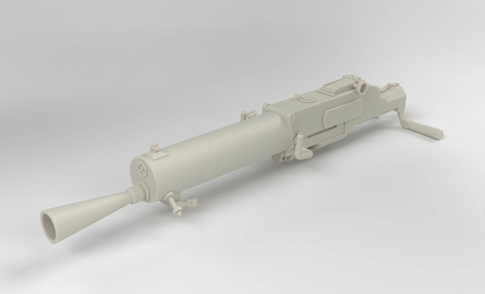 1/6 Schwarzlose MG 07/12 (No Shield) Heavy Machine Gun Set 3dspro