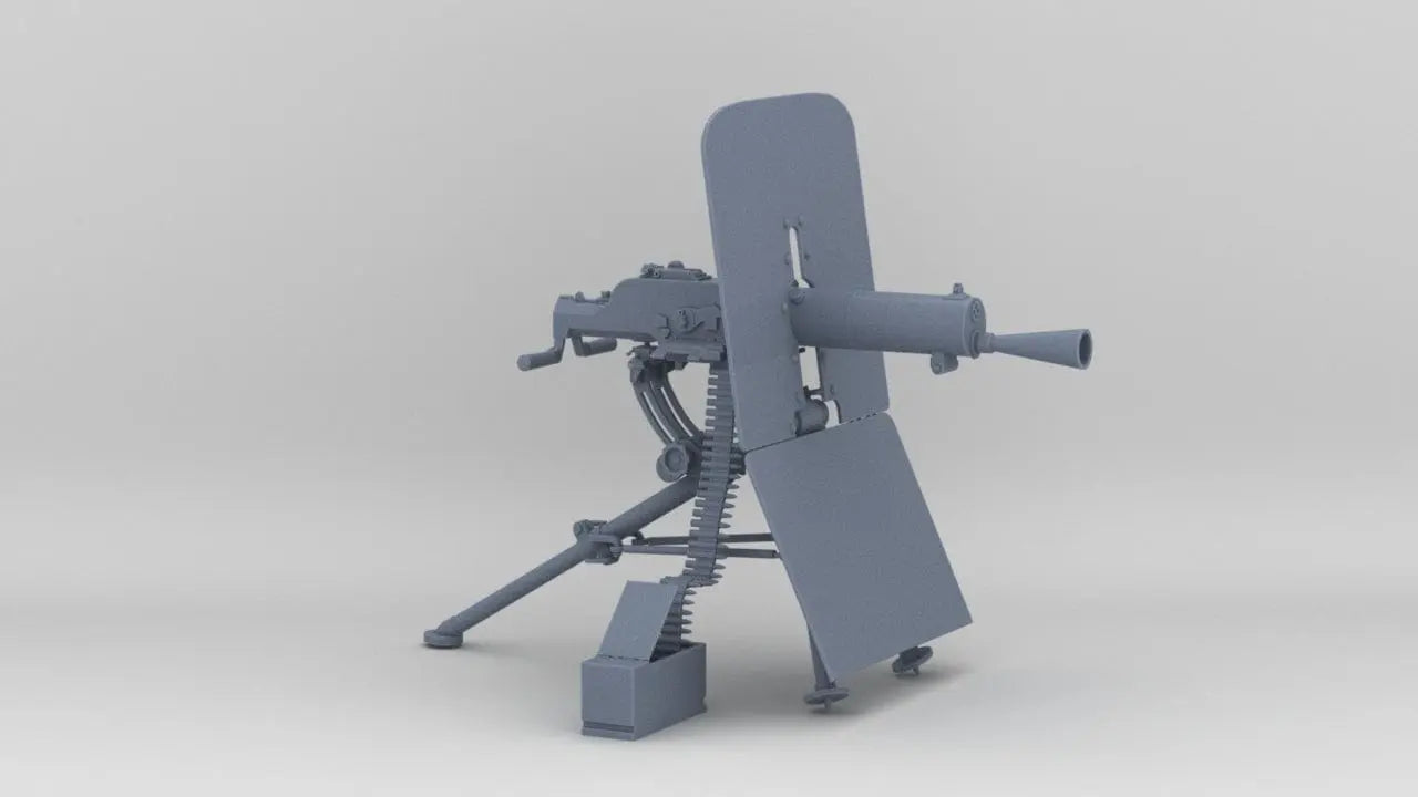 1/6 Schwarzlose MG 07-12 Set - distefan 3d print