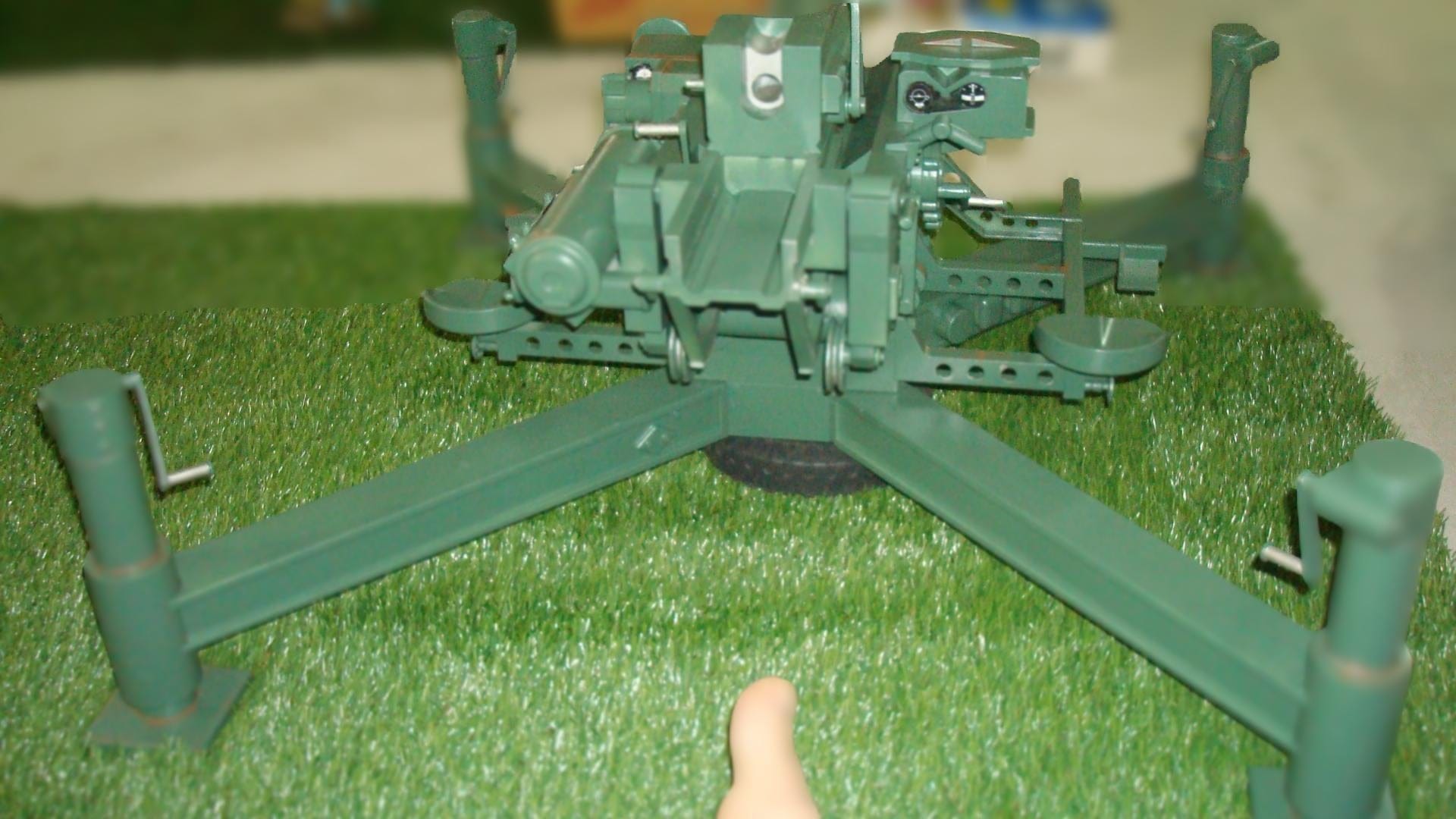 1/6 Skoda 75mm Model 1937 AA Cannon Kit 3dspro