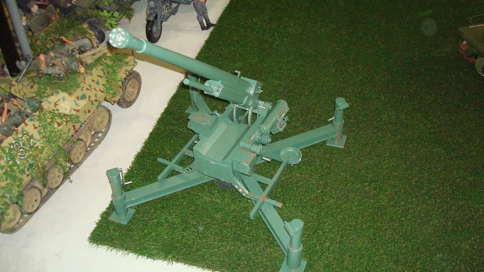 1/6 Skoda 75mm Model 1937 AA Cannon Kit 3dspro