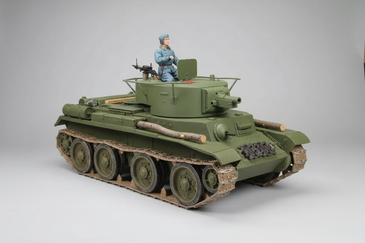 1/6 Soviet BT-7 Tank Tracks Set 3dspro