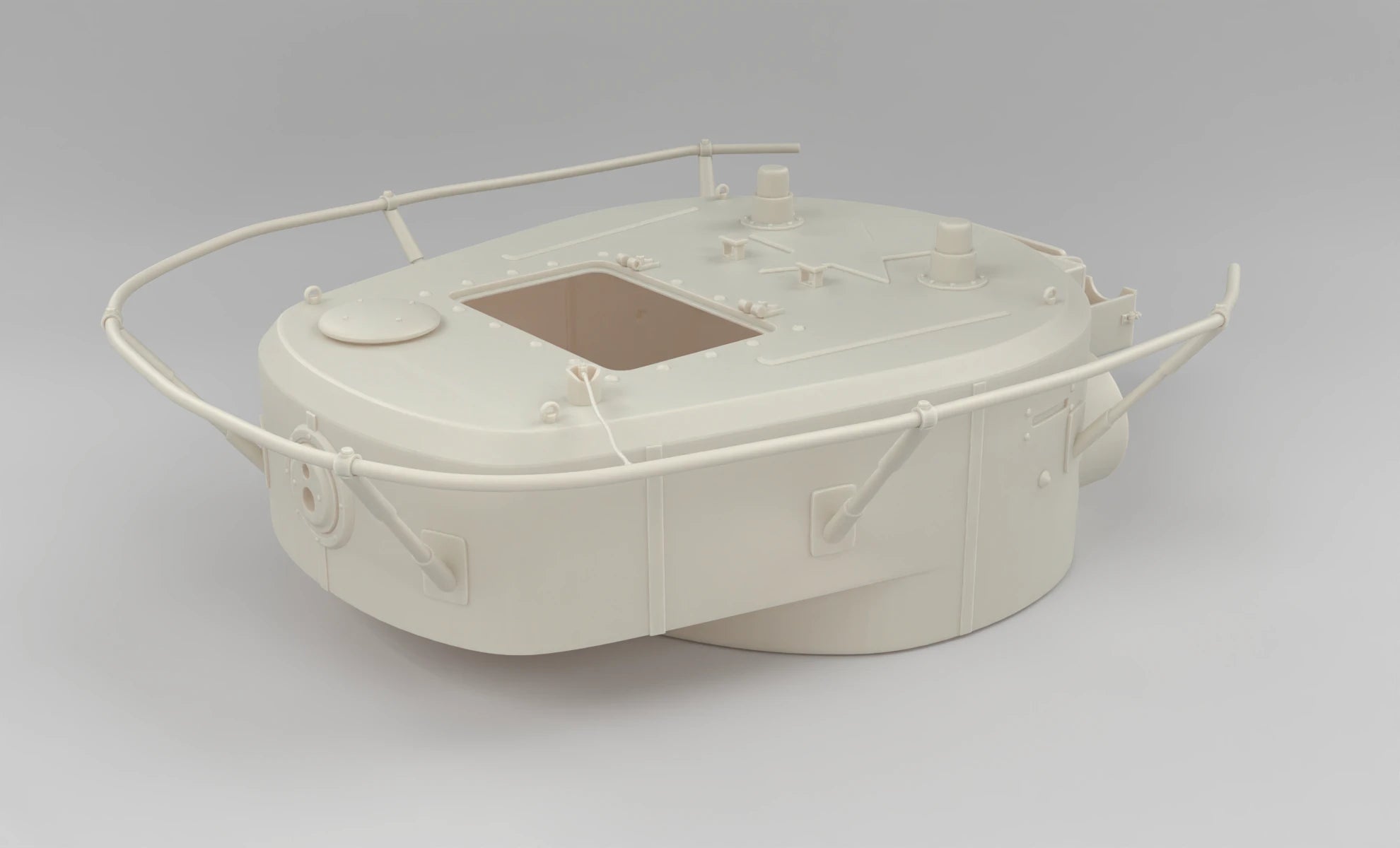 1/6 Soviet BT-7A Turret 3dspro