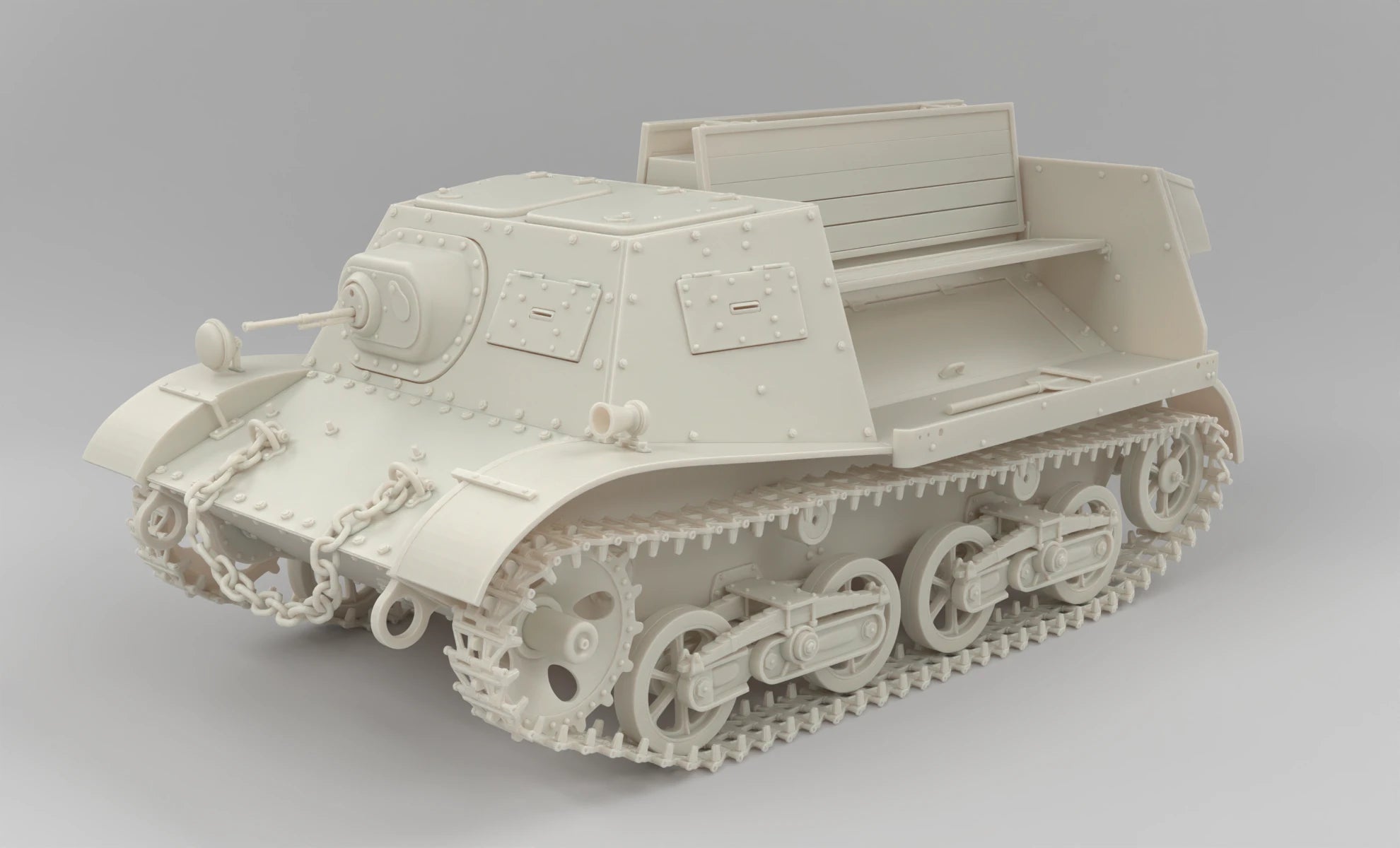 1/6 Soviet T-20 Kosmomolets Set 3dspro