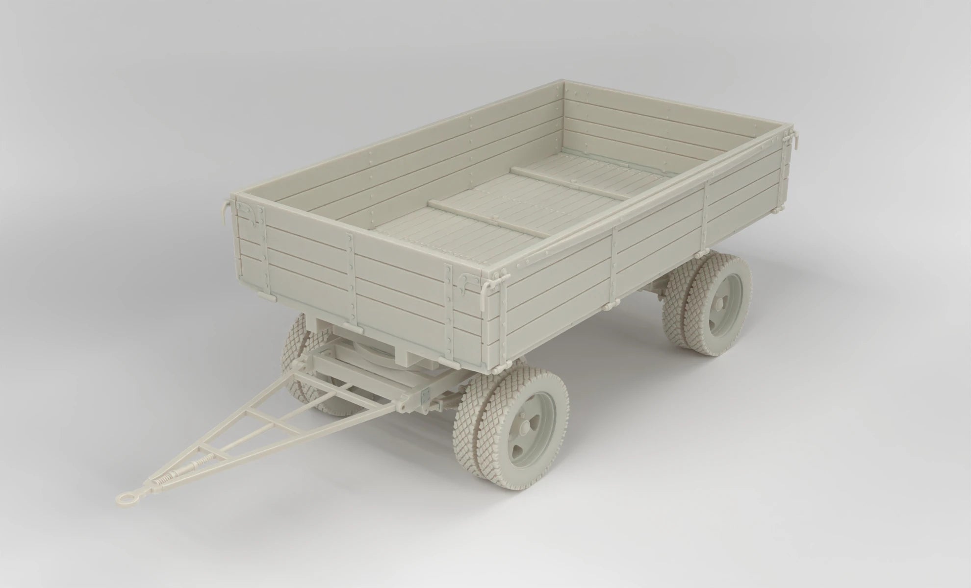 1/6 Soviet WWII 2-AP-2 Trailer Set 3dspro