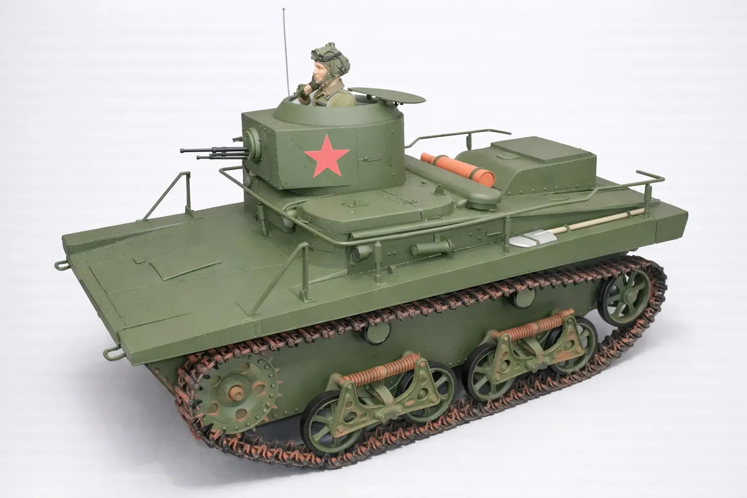 1/6 T-37 Soviet Amphibious Tank Kit 3dspro