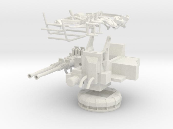 1/6 USN 40mm Bofors Twin Mount KIT - distefan 3d print