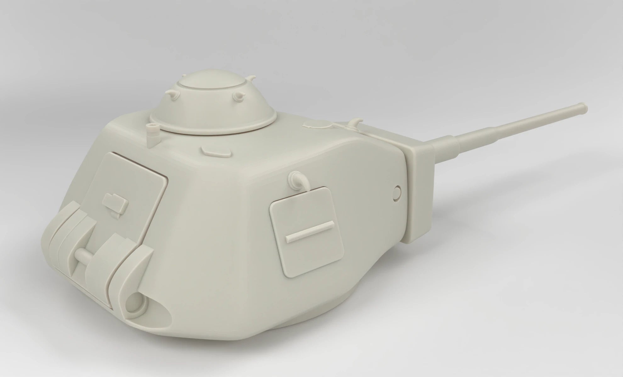 1/6 Vanatorul de Care R-35 Turret Set 3dspro