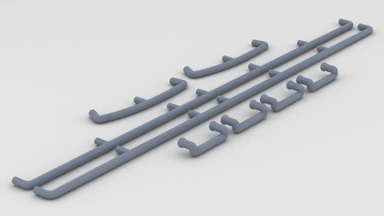 1/60 DKM U-Boot VII/C Conning Tower Handrails Set - distefan 3d print