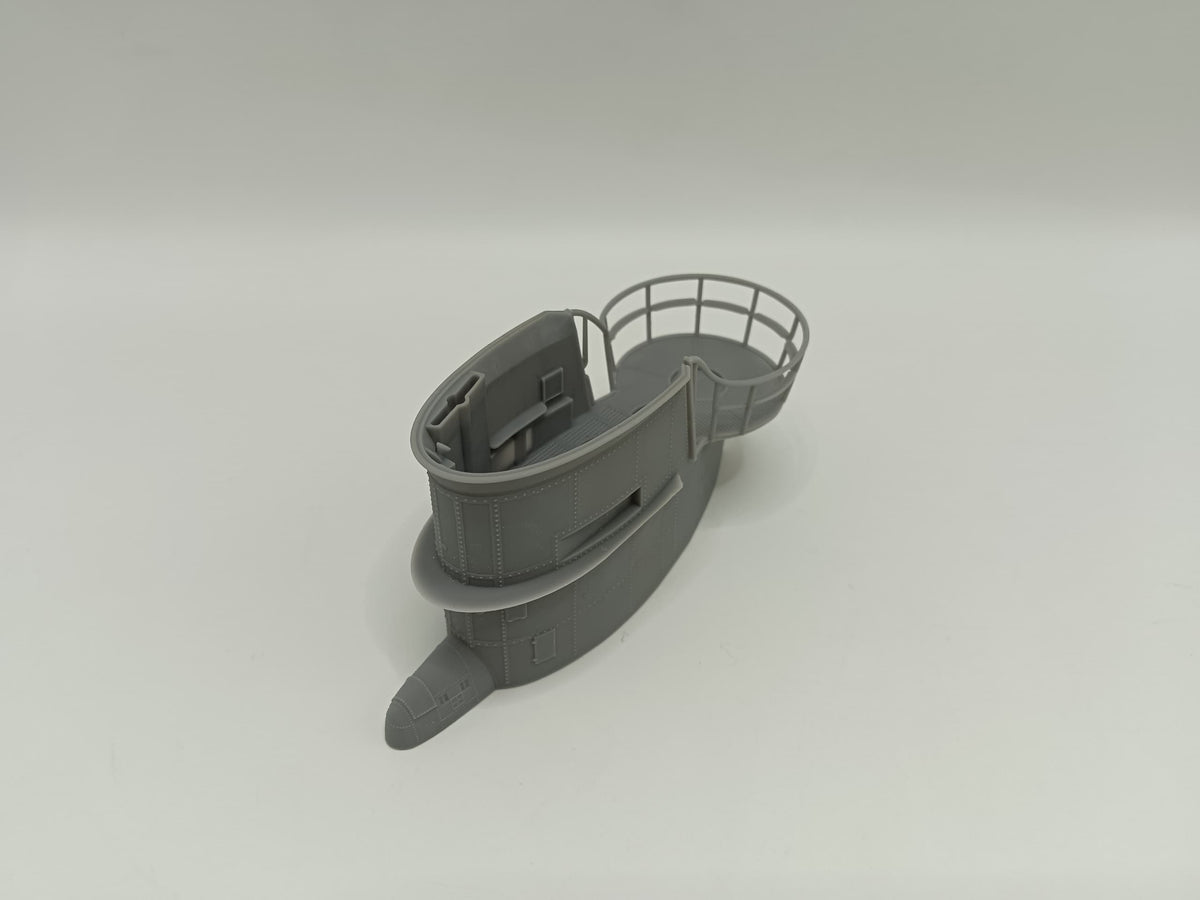 1/60 DKM U-Boot VII/B Conning Tower - distefan 3d print