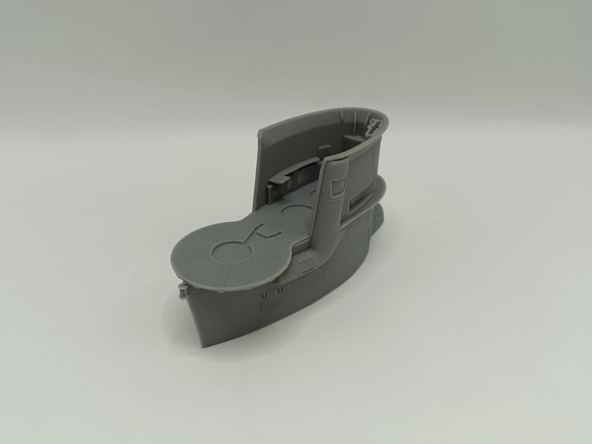 1/60 DKM U-Boot VII/B Conning Tower - distefan 3d print