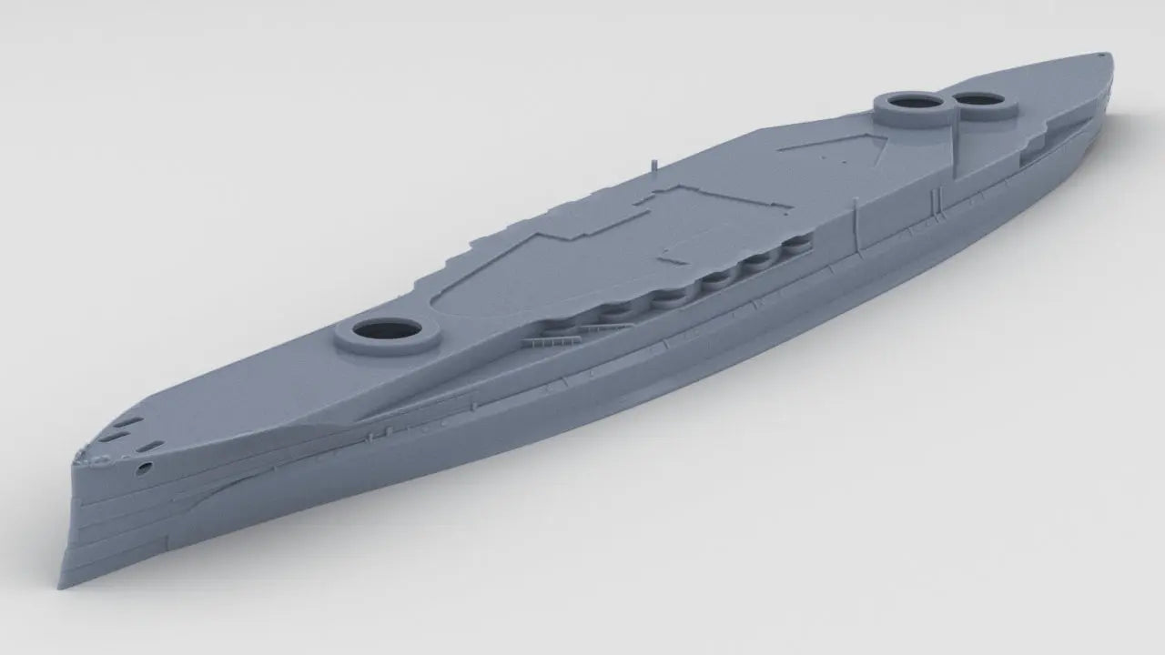 1/600 HMS Barham Hull Waterline 3dspro