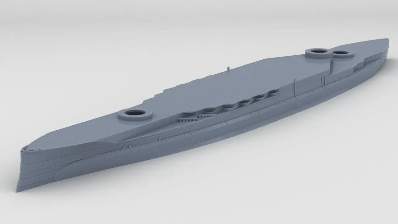 1/600 HMS Warspite Hull Waterline - distefan 3d print