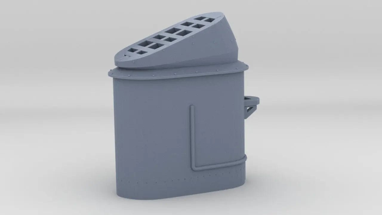 1/600 DKM Narvik Z37 Forward Funnel - distefan 3d print