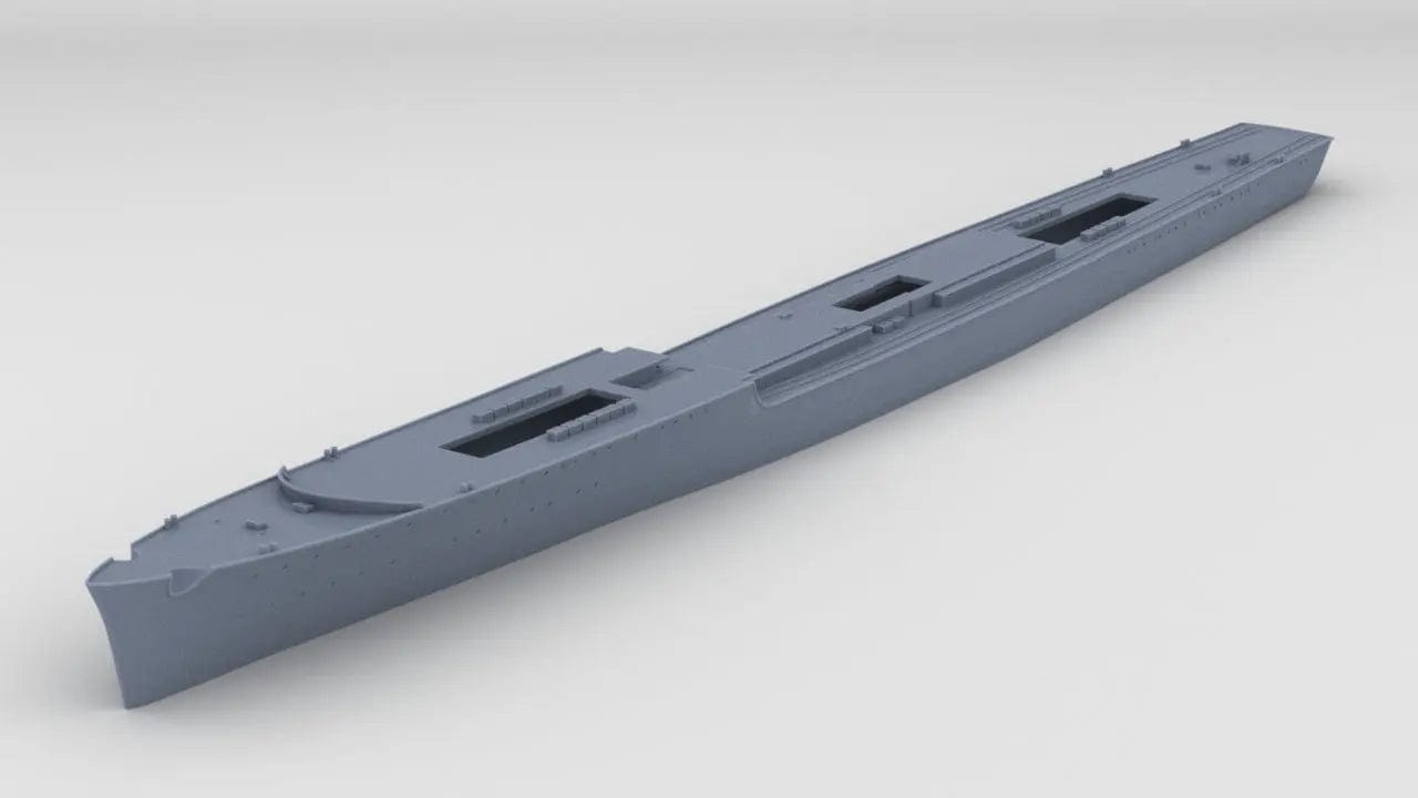 1/600 DKM Narvik Z37 Hull Waterline - distefan 3d print